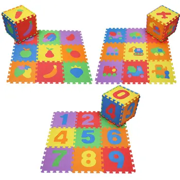 HORÚCE 10 Ks Deti, Mini EVA Pena Abeceda Písmená, Čísla Poschodia Mäkké Dieťa Mat 3D Puzzle Deti Vzdelávacie Hračky