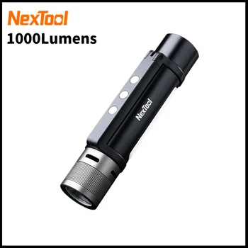 Xiao NexTool Vonkajšie 6 v 1 LED Baterka Ultra Svetlé Pochodeň Nepremokavé Camping Nočné Svetlo Zoomovateľnom Prenosné Núdzové Svetlo