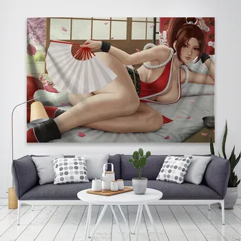 Mai Shiranui sexy necenzurovaný Plátne, Plagát, dekoratívne maľby, spálne, bar HD tlač artwall maľovanie gobelín