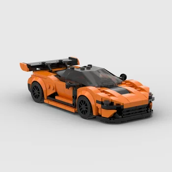 MOC McLaren 720S GT3 závodné športové auto Rýchlosti Vozidla Šampión Racer Stavebné Bloky, Tehla Tvorivé Garáž Hračky pre Chlapcov
