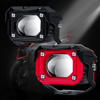 EURS 40W Motocykel Offroad Laser Hmlové Svietidlo Dialo Mieste Povodní Combo Svetla/Pracovné Svetlo pre Truck Auto Jeep Wrangler Svetlomety