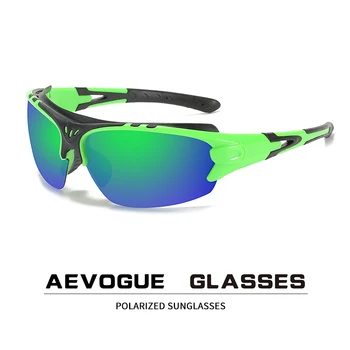 AEVOGUE Mužov Polarizované Športové slnečné Okuliare Vetru Zrkadlo na Koni Okuliare Outdoor UV400 AE1111