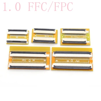 2 ks ffc/fpc kábel rozšírenie dosku adaptéra doska 1.0 ihrisku plochý drôt predĺženie sedadlo drapákové 4P6P10P20P30P