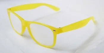 Svietiť v tme žltá chromadepth pastelka kreslenie 3d okuliare