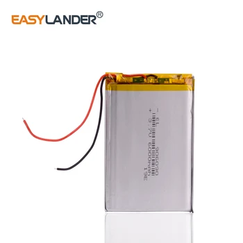 3.7 polymer lithium batéria 906090 6000MAH GPS mobilné napájanie akumulátor vybitý Nabíjateľný Li-ion Bunka Pre Tablet MID Digitálny Produkt
