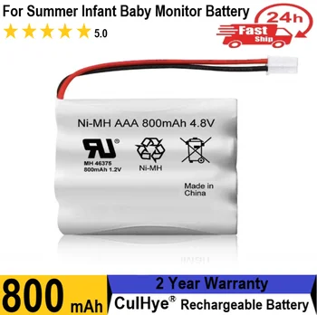 4.8 V Ni-MH Náhrada za Letné Dieťa Baby Monitor Batérie 29580-10 29270-10 29610 29620 29630 36014 AAA Ni-MH 4.8 V 800mAh
