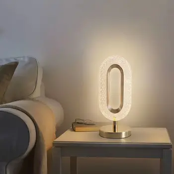 Luxusné Spálne, stolná Lampa LED Tvorivé Romantický Zlaté Trikolóra Nastaviteľné Nočné Svetlo Stolná Lampa Nordic Výzdobu