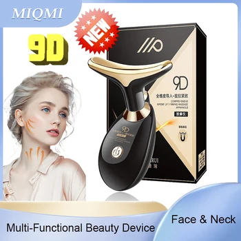 MIQMI EMS Microcurrent Tváre, Krku Krásy Zariadenie Tváre Masér Spevnenie Omladenie Proti Vráskam Ultrazvukové Vibrácie Zdvíhacie