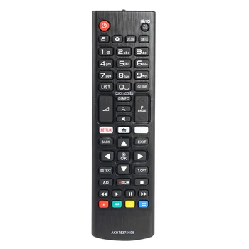 Inteligentné Diaľkové Ovládanie Domov Prehrávanie TV Dekorácie pre LG Smart TV Nahradenie AKB75375608 HD LED LCD TV TV