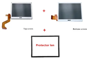 Jeden Nastavenie LCD OBRAZOVKY Pre Nintend DS Lite Displej Náhradné LCD displej Pre NDS lite Hornej a Dolnej časti LCD S Protector Len