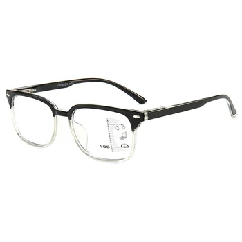 Progresívna multifokálna Okuliare na Čítanie Anti-Modré Svetlo Muži Ženy Dual-používať Inteligentné Presbyopia Okuliare Diopter +1,0 Až +4.0