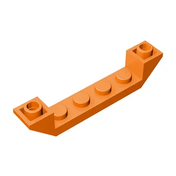 10PCS MOC Bloky Montuje Častice 52501 Svahu Obrátený 45 6 x 1 Pre Stavebné Bloky Súčastí DIY Vzdelávacie darček Hračky