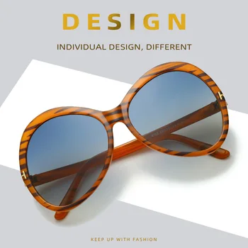 Slnečné Okuliare pre Ženy a Muži Móda 2021 Značky Dizajnér Oválne Osobnosti Veľký Rám Retro slnečné Okuliare Trendov Produkty Nové