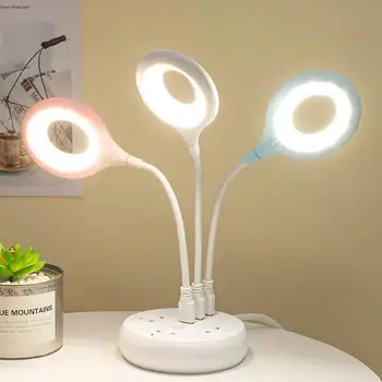 USB LED Nočné Svetlo Prenosné Lampy, Nočné Dotyk Lampa Ochrana Očí Učenie Čítanie Palube Osvetlenie Mobilné energetické Nabíjanie Lampa