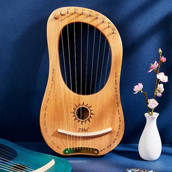 Zani Lyar Harfa 10-poznámka Harfa Lýra Začiatočník Lýra Harfa prenosné string nástroja