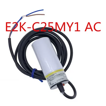 E2K-C25MY1 AC Dvoch-drôt Č Nový Kvalitný Kapacitný Blízkosti Prepínač Snímač s Nastaviteľnou Citlivosťou
