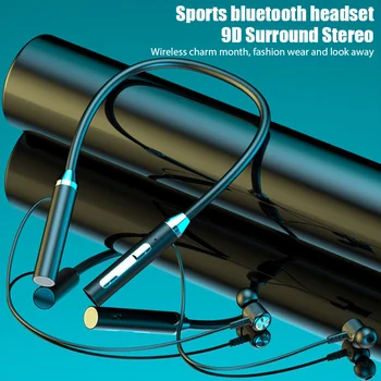 Fone Bluetooth Slúchadlá Bezdrôtové Slúchadlá Magnetické Šport Neckband Krku-závesné TWS Slúchadlá Bezdrôtové Blutooth Headset s Mikrofónom