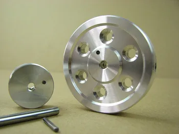 Zotrvačnosti zotrvačníka kolesa DIY Stirling motor, súčasti Voľného kolesa jeden pár
