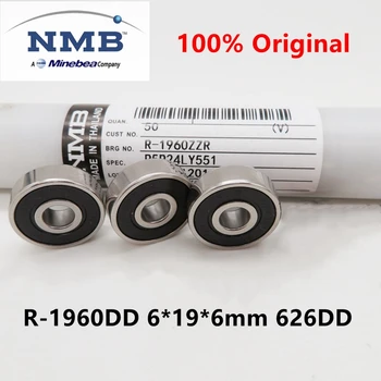 20pcs/100ks pôvodné NMB Minebea vysokej rýchlosti ložisko R-1960DD 6*19*6mm 626DD 626-2RS precízne miniatúrne guľkové ložisko 6x19x6