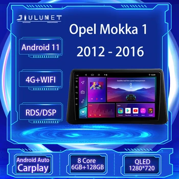 JIULUNET 8 jadro carplay autorádia Android 11 Pre Opel Mokka 1 2012 - 2016 Auto Multimediálny Prehrávač Navigáciu