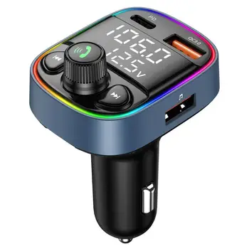 USB Bluetooth FM Univesal Bezdrôtový Auto MP3 Prehrávač Handsfree Nabíjačka do Auta AUX Port Jack Konektor Bluetooth Adaptér