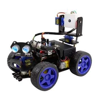 Yahboom Roboduino Smart Kódovanie KMEŇOVÝCH Vzdelávacie Robot Auto DIY ELECTRON AUTA s Wifi Kamery diaľkové ovládanie autíčka