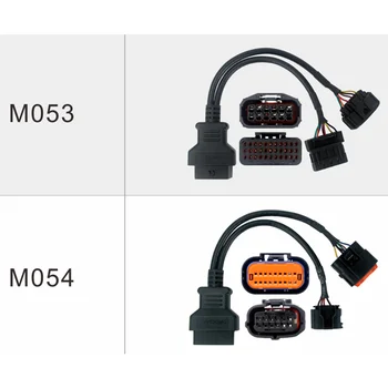 OBDSTAR M053 M054 Kábel Pracovať S OBDSTAR MS50 MS80 Zariadenie pre Moto Motocykle IMMO