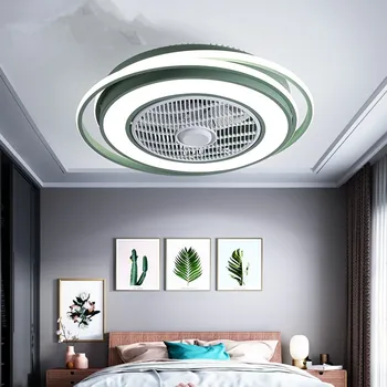 55 cm stropný ventilátor diaľkové ovládanie ventilator lampa Tichý Motor moderné fanúšikov spálňa decor ceeling kruhové námestie