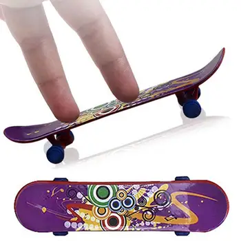 Prst Skateboard Multi-Farebné Prst Scooterkateboard Hračky ChildrenToys Prst Školenia Interaktívne Skate Hru Mini Skateboard