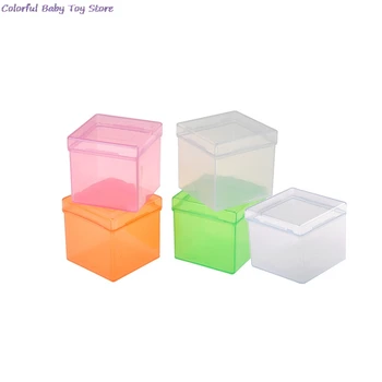 ZTOYL Multicolor Plastové Ukladanie Box Vonkajší obal Pre 3x3x3 Magic Cube