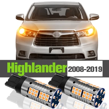 2x LED Zase Signálneho Svetla Príslušenstvo Lampy, Toyota Highlander 2008-2019 2009 2010 2011 2012 2013 2014 2015 2016 2017 2018