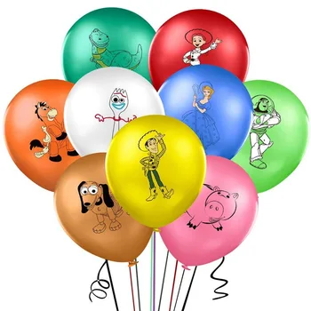 10pcs 12inch Kreslený Príbeh Hračiek Balóny Buzz Lightyear Latex Balónikov Baby Sprcha Narodeniny, Party Dekorácie Hrdina Tému Deti Darček