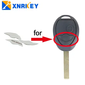 XNRKEY 22mmx10mmFob Odznak Kovové Znak pre BMW Kľúča Vozidla Logo Nálepka pre MINI Cooper R50 R53 R56 Keyless Vstup, Diaľkové Ovládanie
