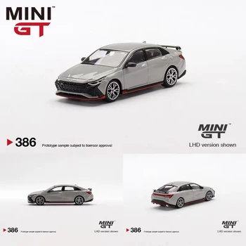MINI GT 1:64 Hyundai Elantra N Cyber Diecast autíčka Model Nádherné Prevedenie Pravý Povolenie Vozidla Auto Pre Chlapca Dary