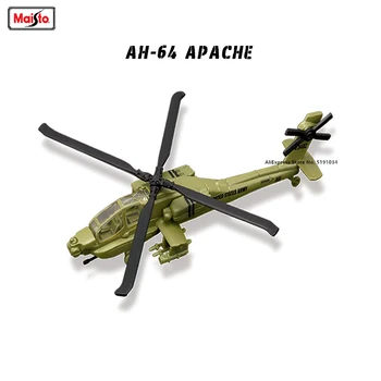 Maisto AH-64 Apache AV-8B modelu lietadla die-odlievanie model hračka zber dopravné lietadlo fighter vrtuľník narodeninám