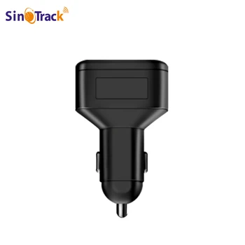 SinoTrack Dual USB Auto Cigaretový Zapaľovač GPS Tracker ST-909 Auto Nabíjačka Telefónu s Online Sledovanie APLIKÁCIA