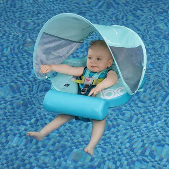 Mambobaby Non-nafukovacie Novorodenca Plávanie Float Leží Plávanie Krúžok Bazén Hračky Plávať Tréner Plavák
