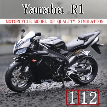 Maisto 1:12 Yamaha R1 pôvodného autorizovaného simulácia zliatiny motocykel model autíčka Zber