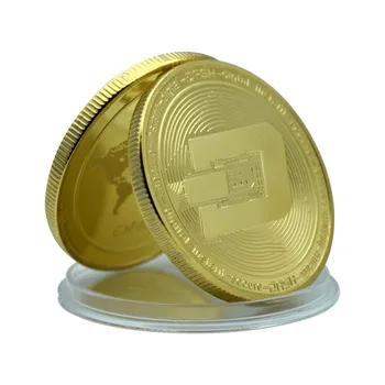 Digitálny Virtuálnej Meny Pamätné BTC Mail Mince DASH Súkromné Bezpečné Zlato/ Striebro Pozlátené Kovové Výzvou Mince Vtipné Darčeky