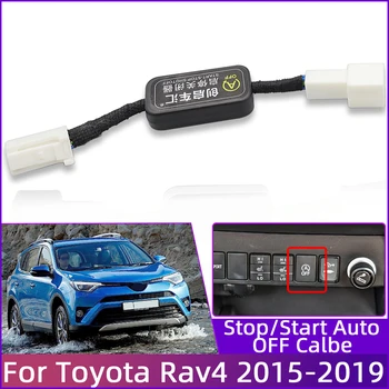 Pre Toyota RAV4 2016 2017 2018 2019 Automaticky Štart / Stop Automatické Vypnutie Prístroja Vypnúť Kábel Smart Adaptér Plug Bližšie Canceller