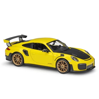 Maisto 1:24 2018 Porsche 911 GT2 RS Športové Auto Statické Die Cast Vozidiel Zberateľskú Model Auta Chlapec, Hračky, Darčeky, Originálne Krabice