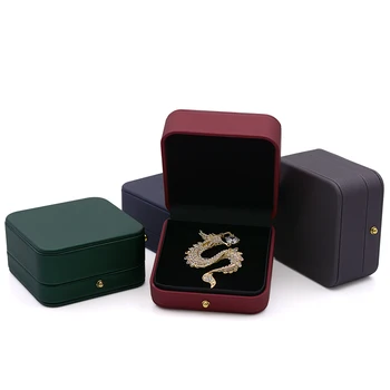 luxusné velvet balenie Prípade svadobné Šperky Brošňa Pin Organizátor Držiteľ Ženy Priateľka Displej Dizajnér Box Darček Veľkoobchod
