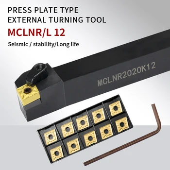 MCLNR/L MCLNR1616 MCLNR2020 MCLNL2525 MCLNL3232 kompozitné vonkajšie sústruženie nástroj Karbidu vložky CNMG CNC Nudné Bar
