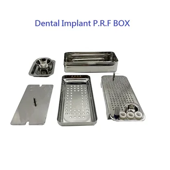 Nové Nerezové Zubný Implantát ZRF BOX Zubný Implantát Doska Fibrín-Bohaté Box Zubný Implantát ZRF Prípade Doska Bohaté na Fibrín Prípade