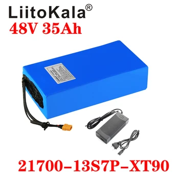 LiitoKala 48V 35ah 21700 5000mAh 13S7P klince batérie 20A BMS 48v batéria Lítiová Batéria Pre Elektrický bicykel Elektrický Skúter