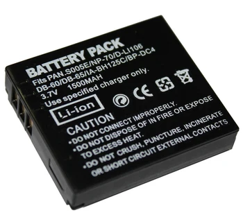 Batéria pre Panasonic Lumix DMC-FX8, DMC-FX9, DMC-FX10, DMC-FX12, DMC-FX50, DMC-FX100, DMC-FX150, DMC-FX180 Digitálneho Fotoaparátu