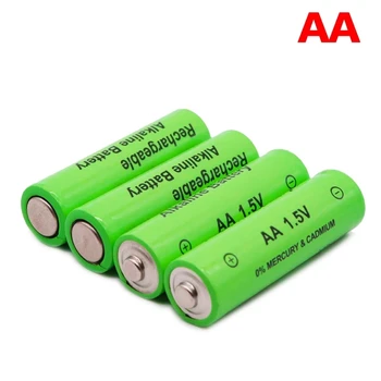 Nová Batéria AA 1,5 V 3800mah Nabíjateľné Alkalické Batérie Pre Elektronické Zariadenia, Baterky MP3 Záložnej Batérie 1,5 V AA Buniek