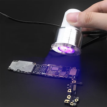 LED UV lepidlo vytvrdzovania Lampa USB Ultrafialové Svetlo 405nm 365nm 395nm Displej Telefónu na Opravu PCB Zelený Olej Doska Maintence Časti