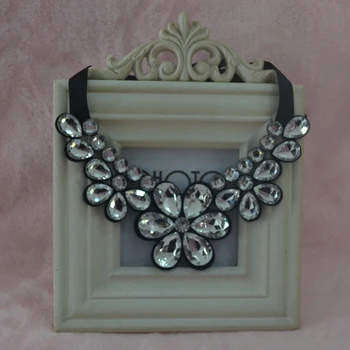 Leanzni kvapôčky Vody Akryl módne šaty kolokačných vyhovuje náhrdelník joker žena darček náhrdelník