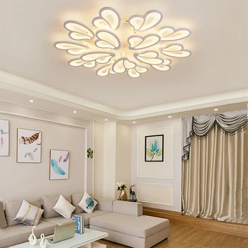 Moderné LED stropné svietidlo obývacia izba svetlo spálňa disciplínach light štúdia jedáleň motýľ krytý stmievanie osvetlenia